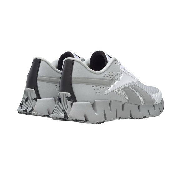 Reebok White and Gray Running Shoes - Picture 4 of 10